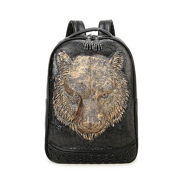 backpack 2021 hight quality tiger fashion men rivet emboss 3d shoulder bag animal halloween cool alligator leather bags
backpack 2021 hight quality tiger fashion men rivet emboss 3d shoulder bag animal halloween cool alligator leather bags