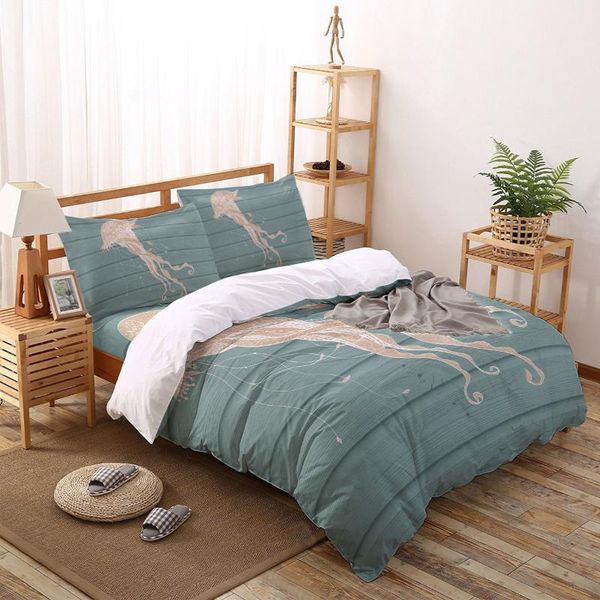 jellyfish cyan wooden texture duvet cover pillow case bed sheet boy kid teen girl bedding set king twin full home textile sets
jellyfish cyan wooden texture duvet cover pillow case bed sheet boy kid teen girl bedding set king twin full home textile sets