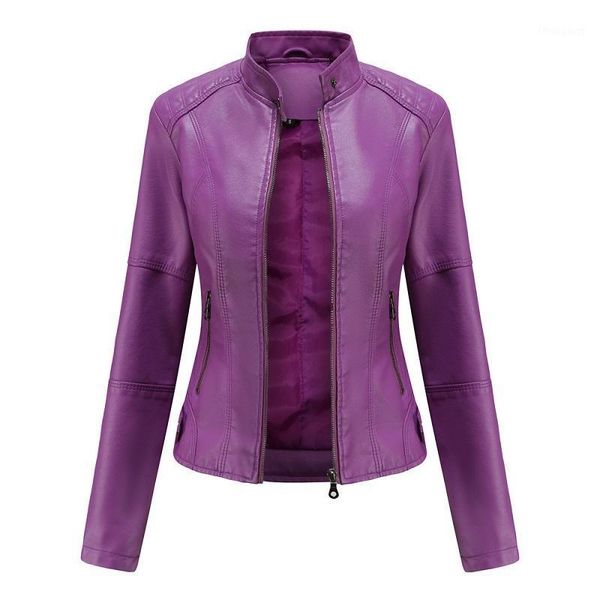 women's jackets woman leather jacket fashion autumn winter stand collar motorcycle wear coat ladies plus size zipper slim, Black;brown
women's jackets woman leather jacket fashion autumn winter stand collar motorcycle wear coat ladies plus size zipper slim, Black;brown