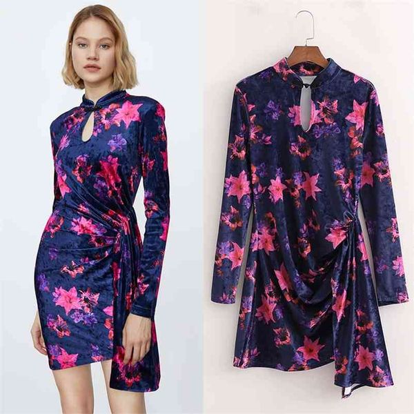 women spring autumn velvet floral dress slim elegant fashion female party street dresses high waist 210422, Black;gray
women spring autumn velvet floral dress slim elegant fashion female party street dresses high waist 210422, Black;gray