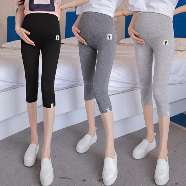 solid color pregnancy leggings cat pattern cropped trousers for pregnant woman support abdomen maternity bottoms, White
solid color pregnancy leggings cat pattern cropped trousers for pregnant woman support abdomen maternity bottoms, White