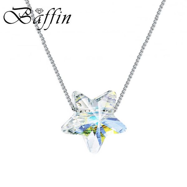 baffin - women's star bead necklace, swarovski crystal pendant, silver office jewelry, 2019
baffin - women's star bead necklace, swarovski crystal pendant, silver office jewelry, 2019