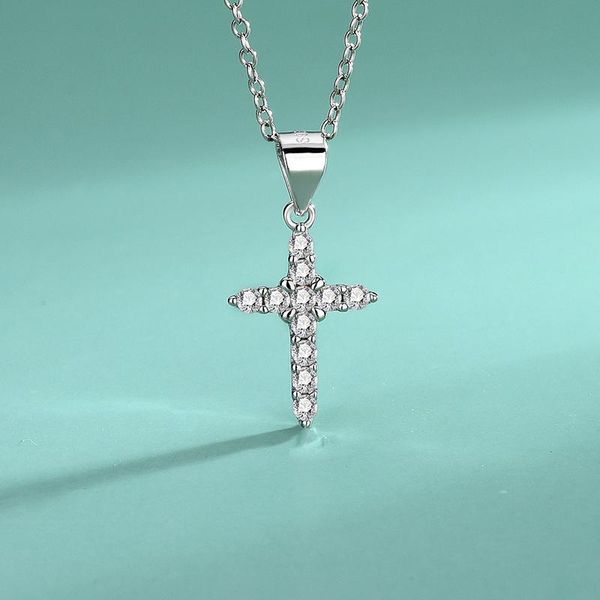 chains classic cross christian believers in jesus s925 sterling silver jewelry pendant micro inlay necklace for women factory wholesale
chains classic cross christian believers in jesus s925 sterling silver jewelry pendant micro inlay necklace for women factory wholesale