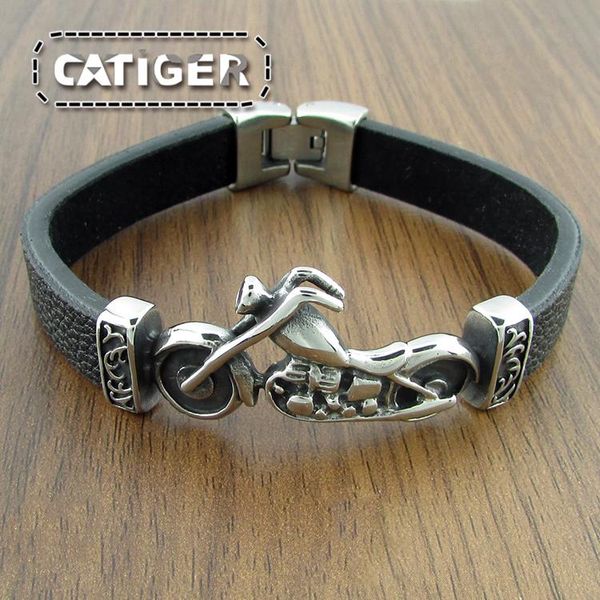 charm bracelets punk male jewelry 316l stainless steel motorcycle bracelet rock durable leather cool gift, Golden;silver
charm bracelets punk male jewelry 316l stainless steel motorcycle bracelet rock durable leather cool gift, Golden;silver