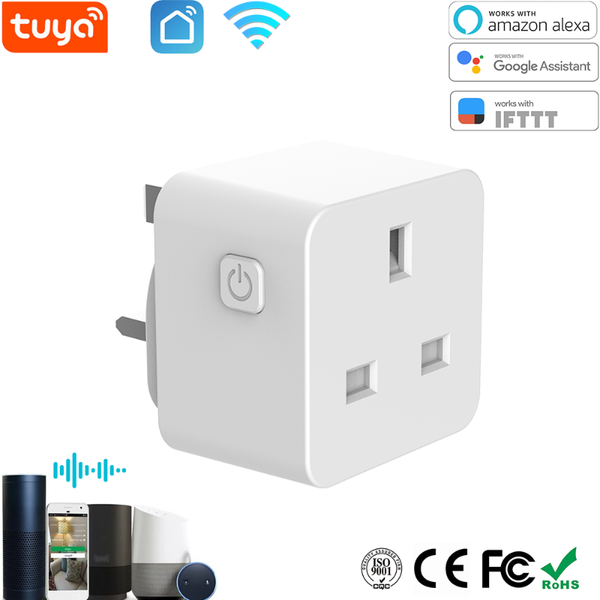 smart power plugs uk plug outlet wifi wireless socket life/tuya app remote control work with alexa google home no hub required
smart power plugs uk plug outlet wifi wireless socket life/tuya app remote control work with alexa google home no hub required