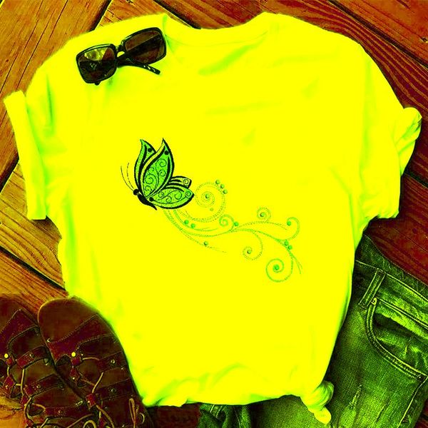 women cartoon butterfly elegant fashion t shirt womens aesthetic clothes ladies graphic tshirts female tee t-shirt women's, White
women cartoon butterfly elegant fashion t shirt womens aesthetic clothes ladies graphic tshirts female tee t-shirt women's, White