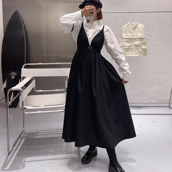 luxury design 2021 spring summer collection gothic street style spaghetti strap sleeveless sundress dress casual dresses, Black;gray
luxury design 2021 spring summer collection gothic street style spaghetti strap sleeveless sundress dress casual dresses, Black;gray
