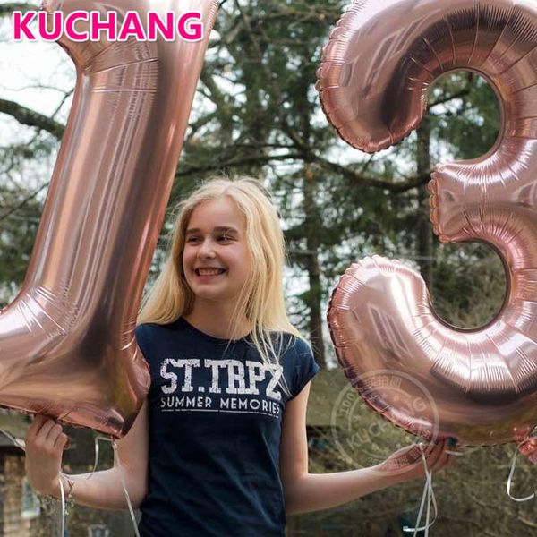 party decoration 2pcs/lot 13 number balloons 40inch large helium foil silver rose gold kids 13th birthday anniversary decorations
party decoration 2pcs/lot 13 number balloons 40inch large helium foil silver rose gold kids 13th birthday anniversary decorations