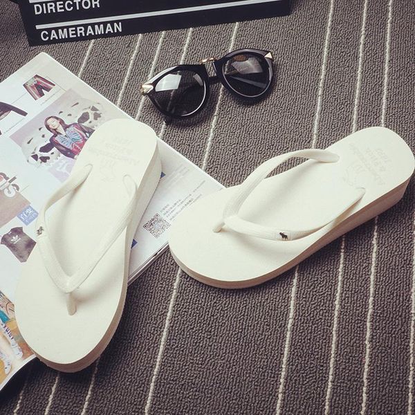 summer fashion slippers high-heeled sandals slope with thick bottom casual beach shoes ladies, Black
summer fashion slippers high-heeled sandals slope with thick bottom casual beach shoes ladies, Black
