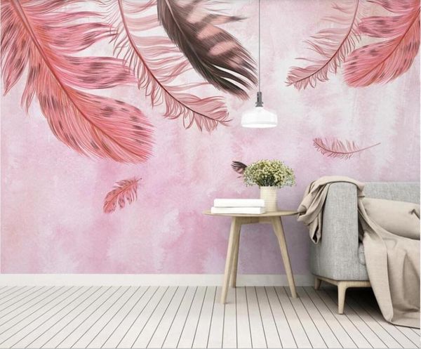wallpapers xue su custom wall covering modern minimalist hand-painted pink feather small fresh nordic background painting wallpaper
wallpapers xue su custom wall covering modern minimalist hand-painted pink feather small fresh nordic background painting wallpaper