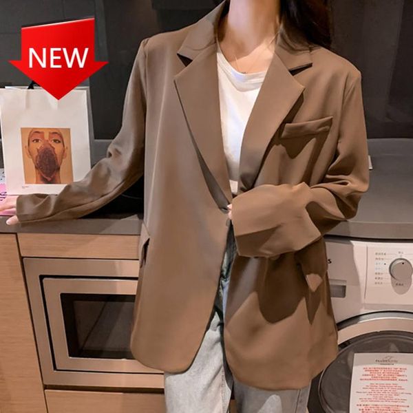 jackets notched high waist pockets wild 2021 summer autumn women's blazers casual solid multi colors suits &, White;black
jackets notched high waist pockets wild 2021 summer autumn women's blazers casual solid multi colors suits &, White;black