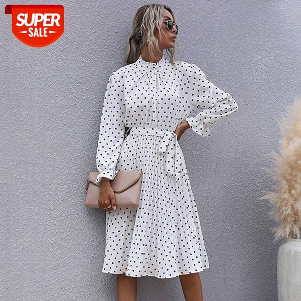 polka dot print dress women casual half turtleneck butterfly sleeve autumn winter slim bandage dress for women 2021 new fashion #ej7i, White;black
polka dot print dress women casual half turtleneck butterfly sleeve autumn winter slim bandage dress for women 2021 new fashion #ej7i, White;black