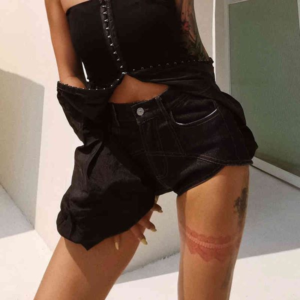 shorts slim short for women high waist patchwork pocket irregular denim shorts female summer fashion clothing, White;black
shorts slim short for women high waist patchwork pocket irregular denim shorts female summer fashion clothing, White;black