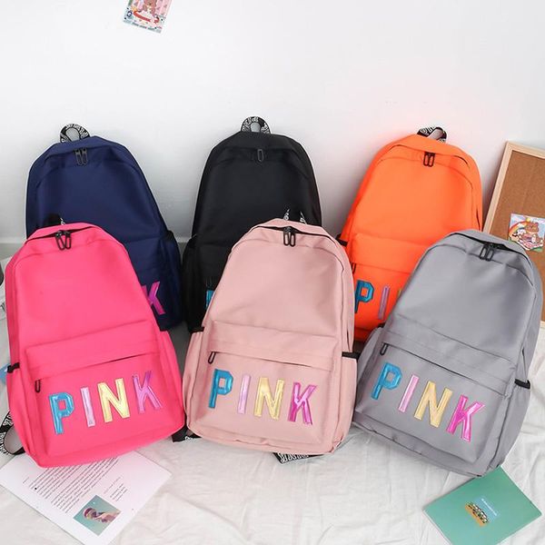 backpack teenage large capacity school bag waterproof oxford cloth casual simple solid color for women
backpack teenage large capacity school bag waterproof oxford cloth casual simple solid color for women