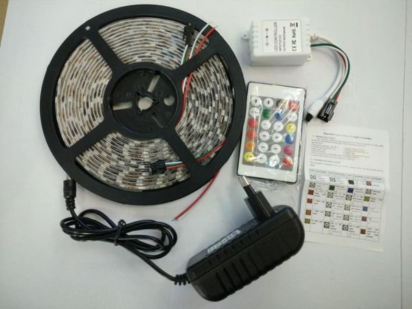 5m dc12v ws2811ic rgb smd addressable ws2811 led pixels strip ip65 flexible strip+ir remote control,12v3/5a adapter kit strips
5m dc12v ws2811ic rgb smd addressable ws2811 led pixels strip ip65 flexible strip+ir remote control,12v3/5a adapter kit strips