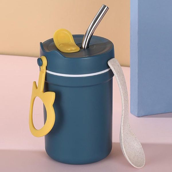 330ml double wall cup lunch soup container thermal insulated breakfast with straw spoon round microwave safe leakproof gift dinnerware sets
330ml double wall cup lunch soup container thermal insulated breakfast with straw spoon round microwave safe leakproof gift dinnerware sets