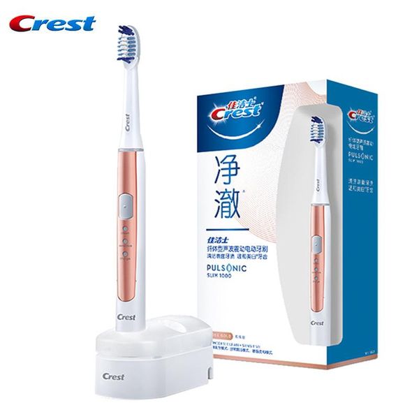 smart electric toothbrush crest pulsonic slim 1000 sonic washable electronic brush for adult
smart electric toothbrush crest pulsonic slim 1000 sonic washable electronic brush for adult