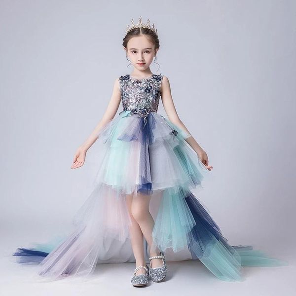 children's dress catwalk little host evening girl piano performance flower princess fluffy gauze ethnic clothing, Red
children's dress catwalk little host evening girl piano performance flower princess fluffy gauze ethnic clothing, Red