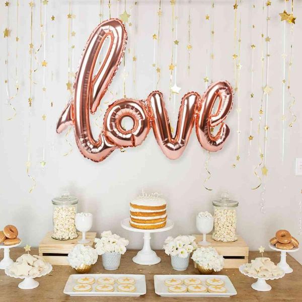 party decoration 108cm*64cm rose gold love letter foil balloons wedding room balloon inflatable valentine day engagement decor
party decoration 108cm*64cm rose gold love letter foil balloons wedding room balloon inflatable valentine day engagement decor