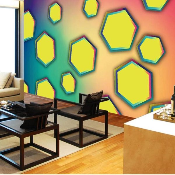 wallpapers milofi large wallpaper mural custom 3d three-dimensional geometric hexagon mosaic background
wallpapers milofi large wallpaper mural custom 3d three-dimensional geometric hexagon mosaic background