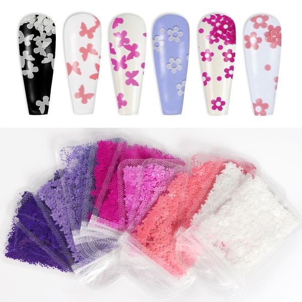 nail art decorations 5mm sparkly butterfly flower shape sequins for design glitter flakes 3d summer french charms manicure, Silver;gold
nail art decorations 5mm sparkly butterfly flower shape sequins for design glitter flakes 3d summer french charms manicure, Silver;gold
