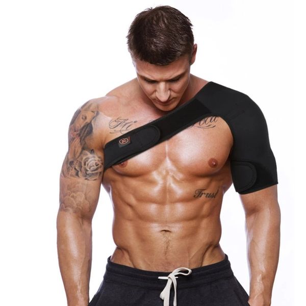 adjustable breathable gym sports care single shoulder support back brace guard strap wrap belt band pads black bandage men/women, Black;blue
adjustable breathable gym sports care single shoulder support back brace guard strap wrap belt band pads black bandage men/women, Black;blue