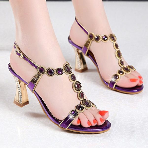 high heels sandals genuine leather peep-toe sandalia feminina hoof rome women shoes, Black
high heels sandals genuine leather peep-toe sandalia feminina hoof rome women shoes, Black
