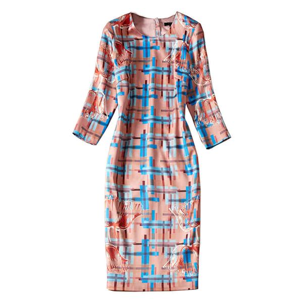 Casual Dresses Female luxury gird sheath dress 3/4 around the neck dressed in autumn 10k1959 6QQ6, Black;gray
Casual Dresses Female luxury gird sheath dress 3/4 around the neck dressed in autumn 10k1959 6QQ6, Black;gray