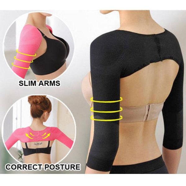 women's shapers women arm warmer shaper slim upper sleeves compression posture corrector shapewear, Black;white
women's shapers women arm warmer shaper slim upper sleeves compression posture corrector shapewear, Black;white