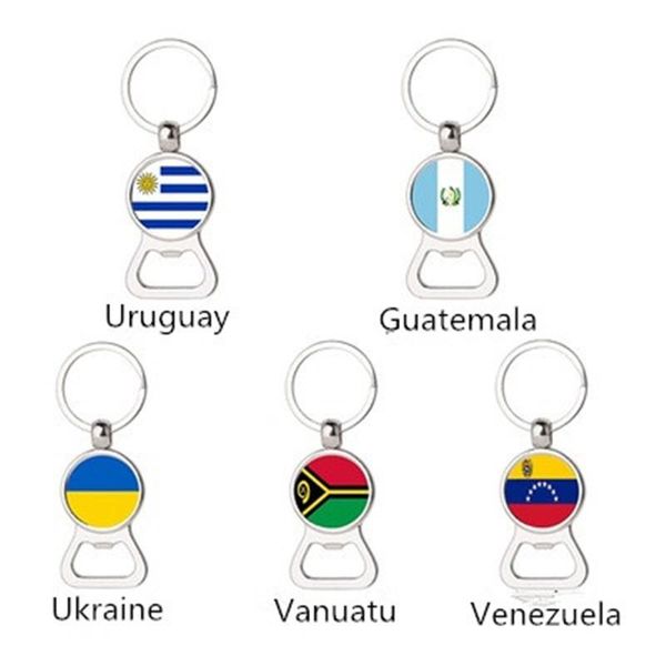 keychains vanuatu guatemala venezuela ukraine uruguay flag keychain multi-function metal beer opener accessories, Silver
keychains vanuatu guatemala venezuela ukraine uruguay flag keychain multi-function metal beer opener accessories, Silver