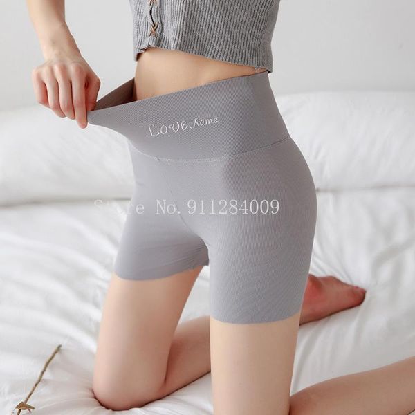 high waist women ice silk anti-empty underwear tummy big size three-point pants ladies thin breathable safety women's leggings, Black
high waist women ice silk anti-empty underwear tummy big size three-point pants ladies thin breathable safety women's leggings, Black