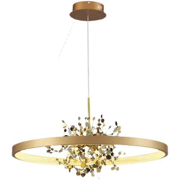 pendant lamps light luxury stainless steel chandelier simple creative personality living room bedroom dining study round
pendant lamps light luxury stainless steel chandelier simple creative personality living room bedroom dining study round