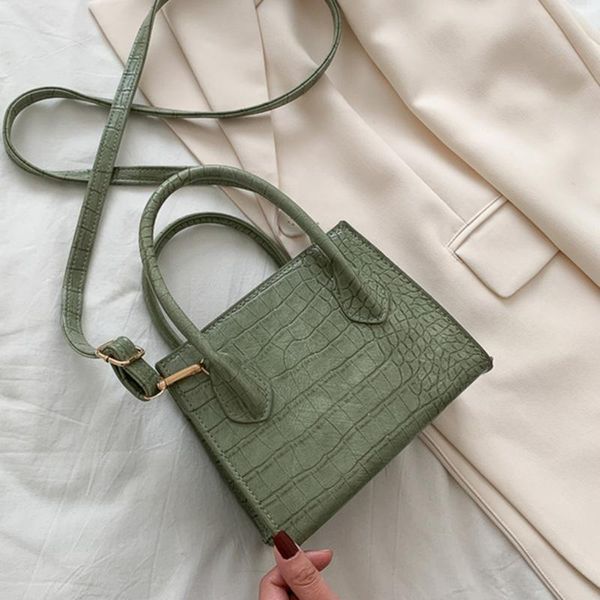 duffel bags 2021 fashion trend women small crossbody bag faux leather shoulder handbag classic crocodile pattern zipper solid purse
duffel bags 2021 fashion trend women small crossbody bag faux leather shoulder handbag classic crocodile pattern zipper solid purse