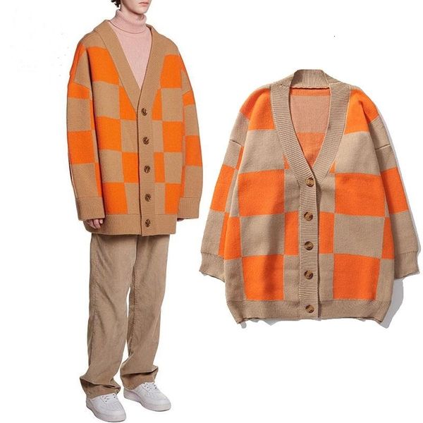 women fashion new designer knitted sweaters cardigans autumn winter loose cardigans coats female plaid casual button knitted sweaters, White;black
women fashion new designer knitted sweaters cardigans autumn winter loose cardigans coats female plaid casual button knitted sweaters, White;black