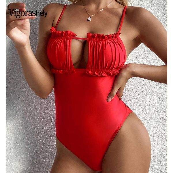 vigorashely high waist swimwear women 2021 solid ruflle swimsuit female string bathing suit hollowed out monokini swim wear one-piece s
vigorashely high waist swimwear women 2021 solid ruflle swimsuit female string bathing suit hollowed out monokini swim wear one-piece s