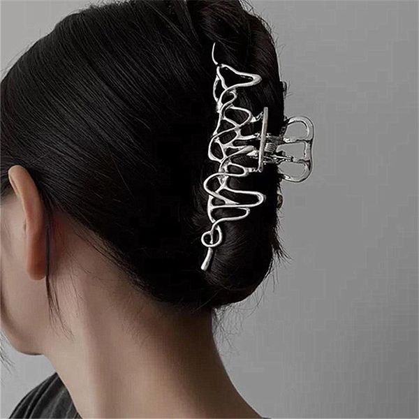 hair clips & barrettes srcoi korean retro irregular metal clip punk geometric statement alloy women girl accessorie headwear jewelry, Golden;silver
hair clips & barrettes srcoi korean retro irregular metal clip punk geometric statement alloy women girl accessorie headwear jewelry, Golden;silver