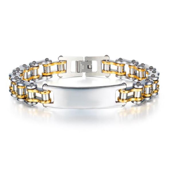 link, chain stainless steel gold black men punk rock motorcycle link bracelet bangle biker jewelry gift for him
link, chain stainless steel gold black men punk rock motorcycle link bracelet bangle biker jewelry gift for him