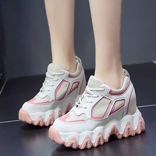 2021 women sneakers mesh casual platform trainers pink shoes 8.5cm heels spring wedges breathable woman height increasing shoes
2021 women sneakers mesh casual platform trainers pink shoes 8.5cm heels spring wedges breathable woman height increasing shoes