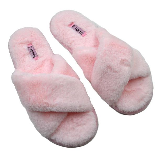 slippers millffy winter home shoes women house warm faux fur ladies cross soft plush furry female open toe slides fashion, Black
slippers millffy winter home shoes women house warm faux fur ladies cross soft plush furry female open toe slides fashion, Black