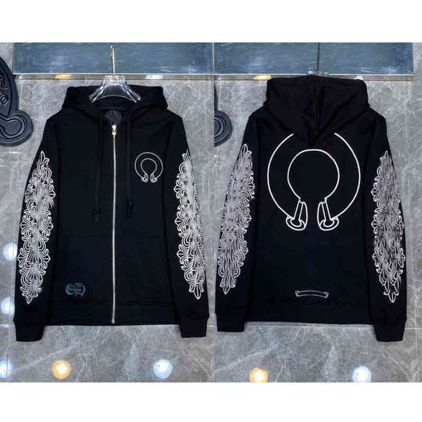 ch brand quality hoodie classic fashion zipper autumn winter luxury sweatshirts designer men sweater horseshoe phantom cross print hooded wo, Black
ch brand quality hoodie classic fashion zipper autumn winter luxury sweatshirts designer men sweater horseshoe phantom cross print hooded wo, Black