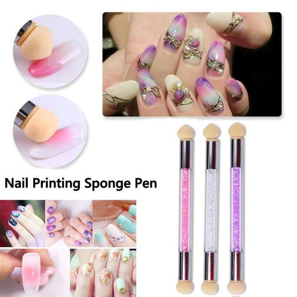 1pack nail art sponge brush dual tipped ombre home use manicure tools pink for salon pen a1j3 brushes, Yellow
1pack nail art sponge brush dual tipped ombre home use manicure tools pink for salon pen a1j3 brushes, Yellow