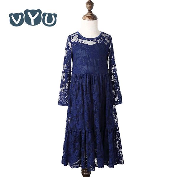 girl's dresses girls dress for 2-12 baby kids floral princess wedding party full-length hollow prom big bow long sleeved lace tulle, Red;yellow
girl's dresses girls dress for 2-12 baby kids floral princess wedding party full-length hollow prom big bow long sleeved lace tulle, Red;yellow