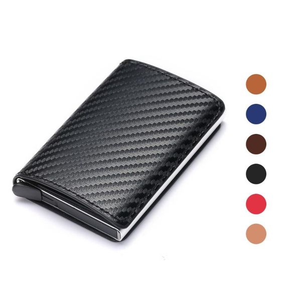 wallets men's carbon fiber black triple leather slim coin purse business wallet card holder metal box casual, Red;black
wallets men's carbon fiber black triple leather slim coin purse business wallet card holder metal box casual, Red;black