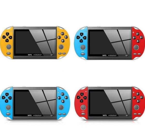 x7 handheld portable game players 4.3 inch screen mp5 video games console sup retro 8gb support for tv output video gaming player e-book dhl
x7 handheld portable game players 4.3 inch screen mp5 video games console sup retro 8gb support for tv output video gaming player e-book dhl