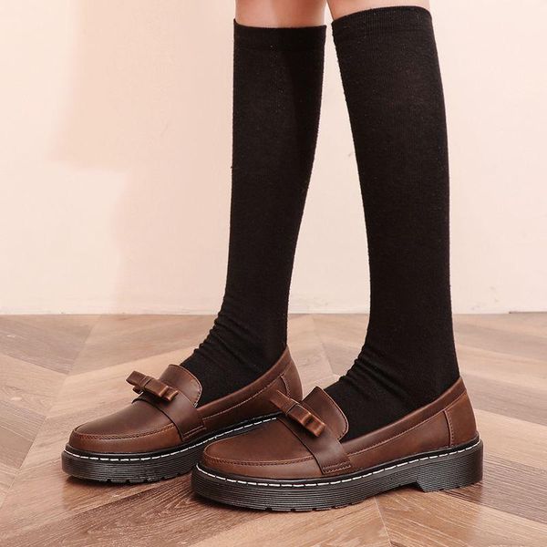 dress shoes coolulu women school uniform fcasual slip on low square heel all match pumps loafers with bow size 33-43, Black
dress shoes coolulu women school uniform fcasual slip on low square heel all match pumps loafers with bow size 33-43, Black