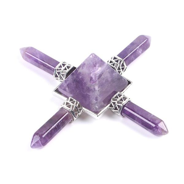 decorative objects & figurines healing balance chakra 4 point pyramid natural gem stone energy generator white purple crystal obsidia
decorative objects & figurines healing balance chakra 4 point pyramid natural gem stone energy generator white purple crystal obsidia