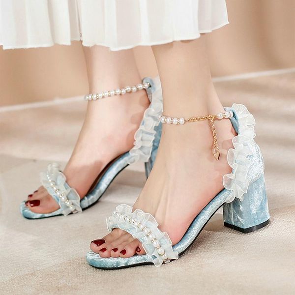 faux suede summer women high heel shoes fashion open toe square sandals sweet string bead ladies big size, Black
faux suede summer women high heel shoes fashion open toe square sandals sweet string bead ladies big size, Black