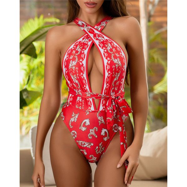 2021 printed wrap around high cut women swimwear one piece swimsuit female baless monokini bather bathing suit swim k2305
2021 printed wrap around high cut women swimwear one piece swimsuit female baless monokini bather bathing suit swim k2305