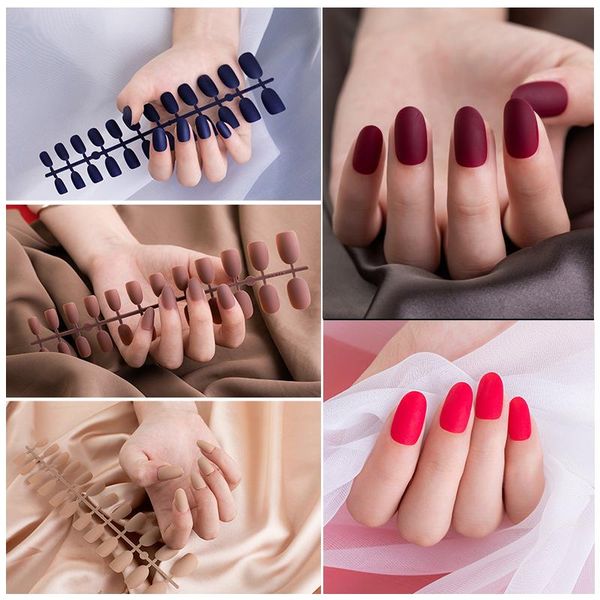 false nails 1 sheet full cover matte nail tips art manicure stiletto coffin press on fake artificial designs decorations, Red;gold
false nails 1 sheet full cover matte nail tips art manicure stiletto coffin press on fake artificial designs decorations, Red;gold