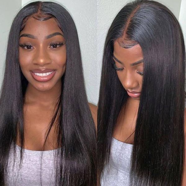 lace wigs straight front wig 180 density 28 30 inch transparent frontal t part brazilian human hair, Black;brown
lace wigs straight front wig 180 density 28 30 inch transparent frontal t part brazilian human hair, Black;brown